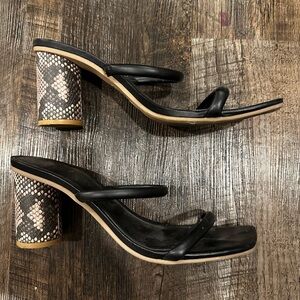 A new day- size 9 black heels